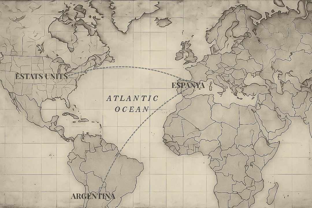 Nostra història mapa
